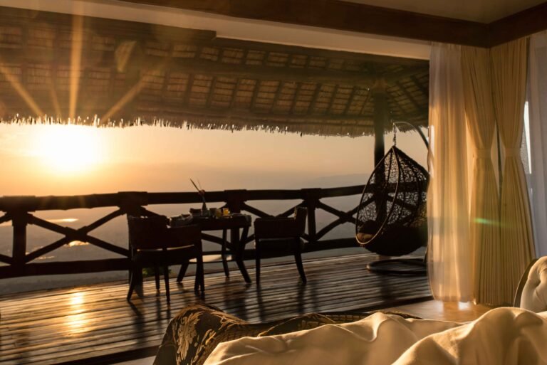 Lake Manyara Kilimamoja Lodge Twin Room with Sunset View